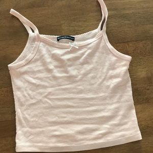 Newer Brandy Melville Pink Striped Tank